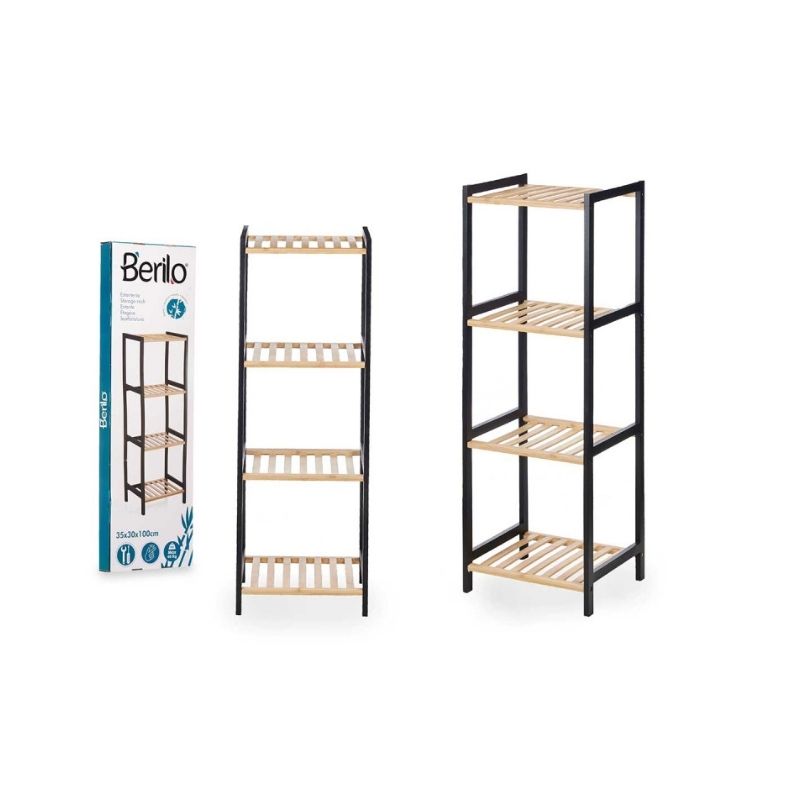 Raft me 4 ndarje BAMBOO BLACK