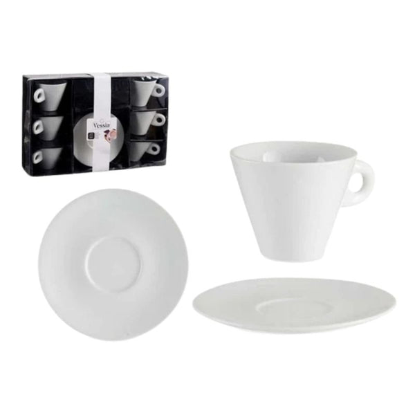 Set filxhanash porcelani, 6 copë