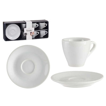 Set filxhanash porcelani, 6 copë