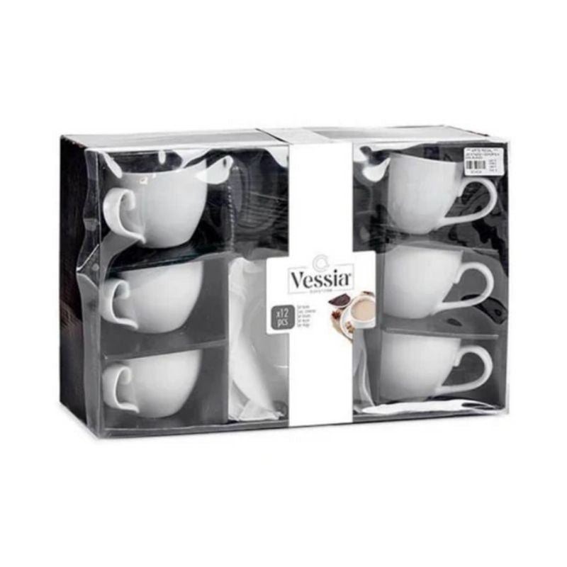 Set filxhanash porcelani, 6 copë