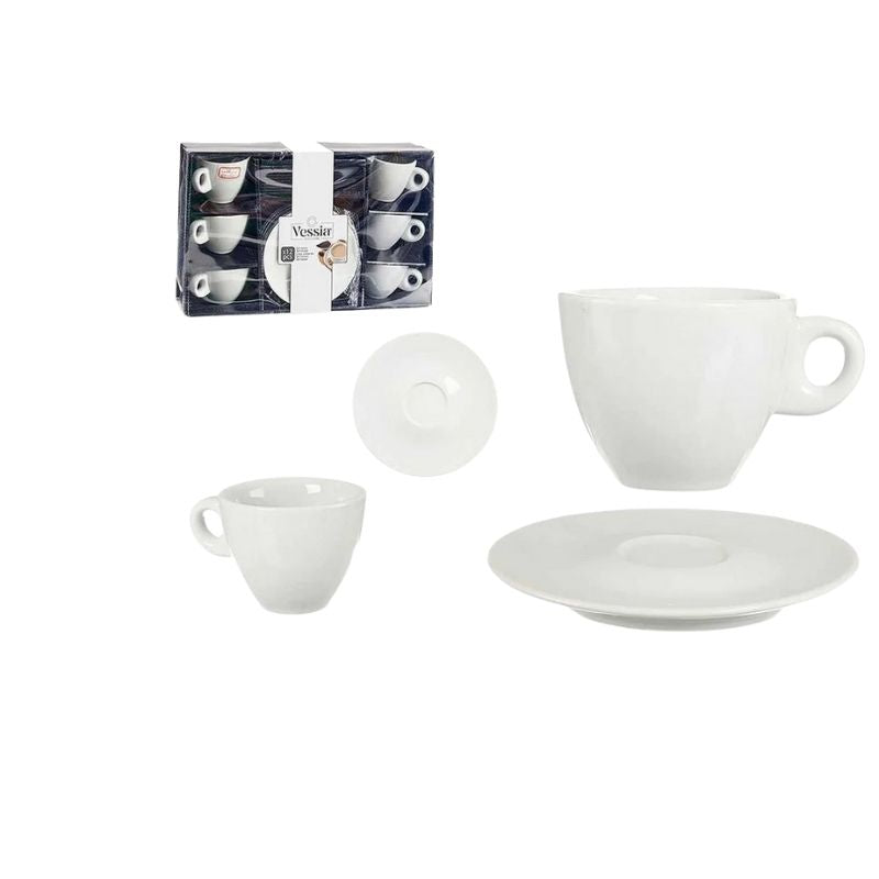 Set filxhanash porcelani, 6 copë