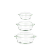 Set ruajtëse ushqimi Vivaldo, 3 copë