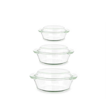 Set ruajtëse ushqimi Vivaldo, 3 copë