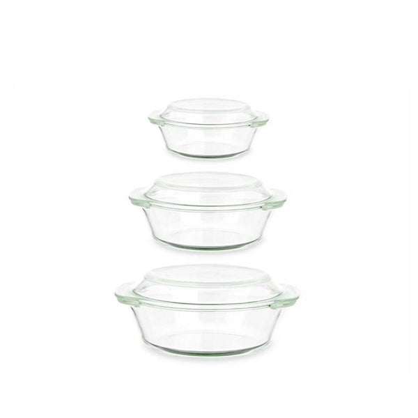 Set ruajtëse ushqimi Vivaldo, 3 copë