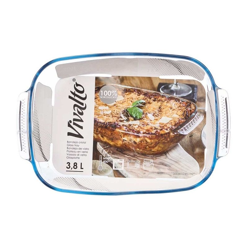 Tavë qelqi 3800 ml