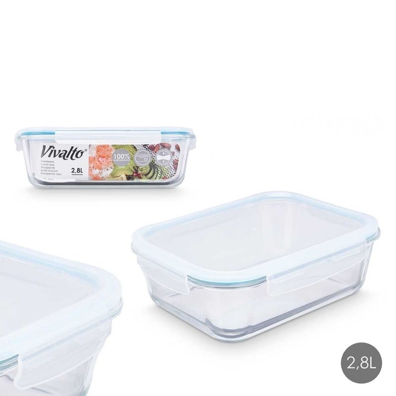 Tas hermetik për ruajtjen e ushqimit 2800ml