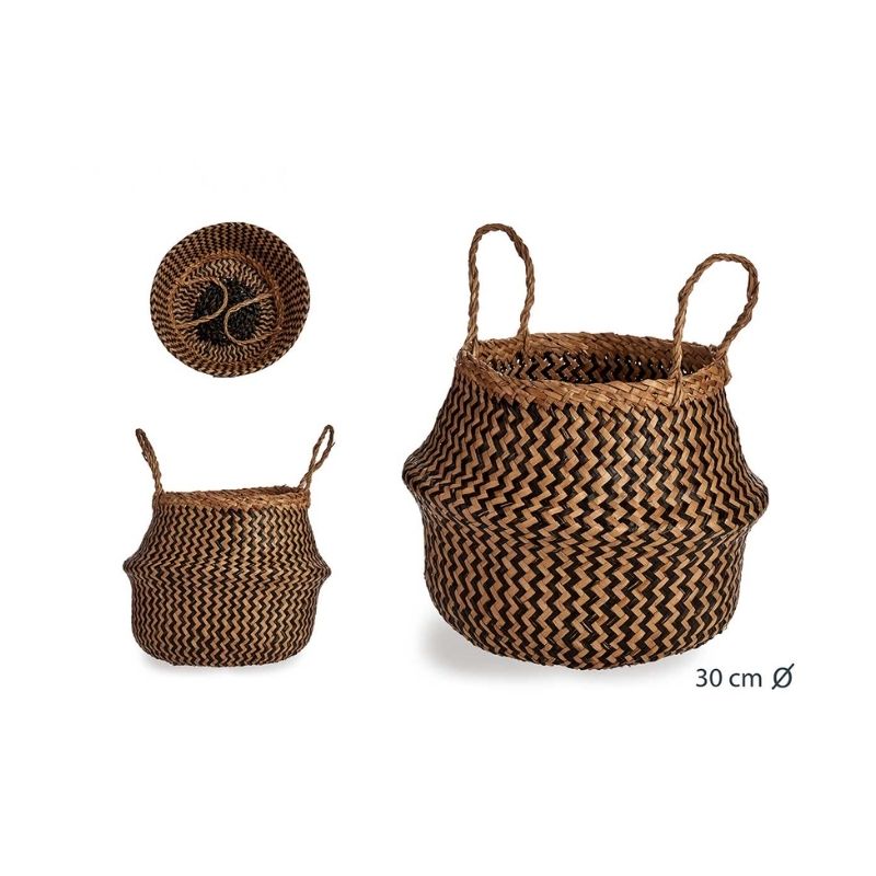 Shportë Natural/Black Belly 30cm