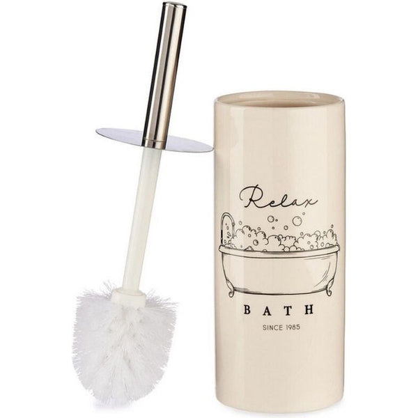 Toilet brush with holder