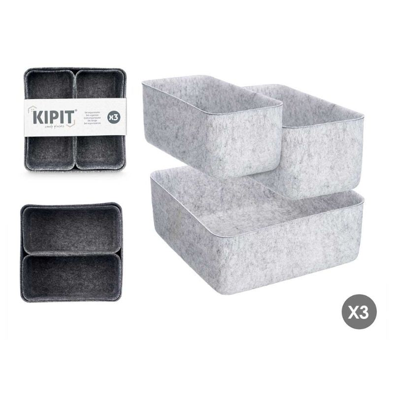 Set organizues, 3 copë