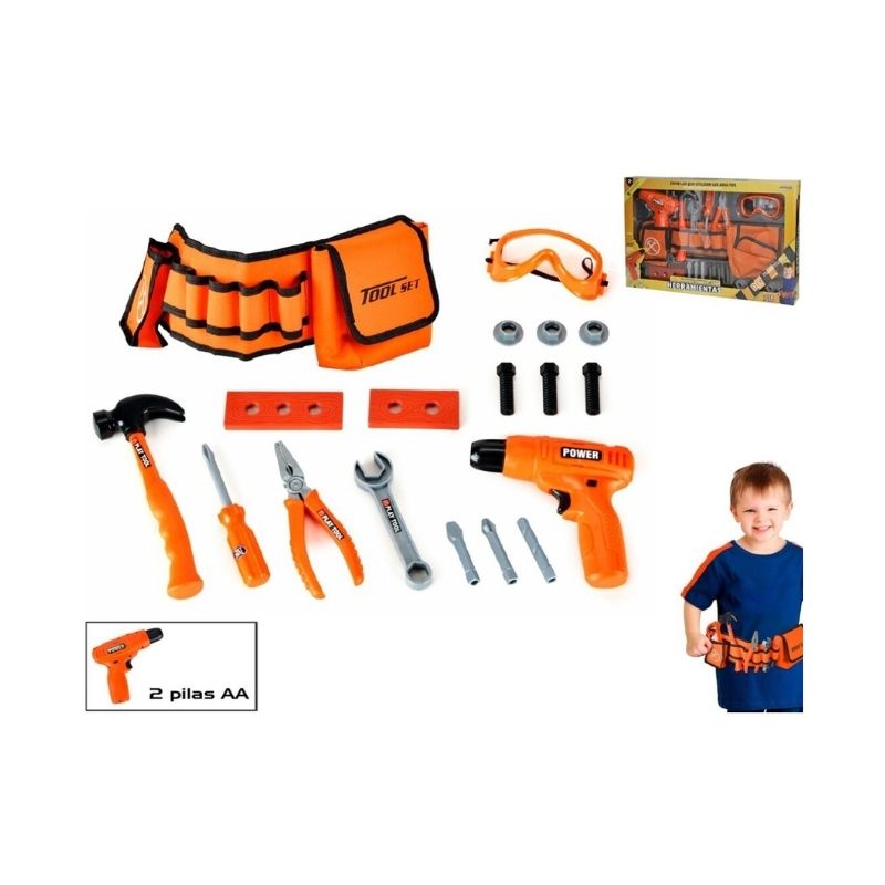 Set mjete ndërtimi 18 pjesë