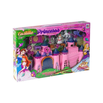 Lodër për fëmijë, kështjella e princeshës, me drita dhe tinguj