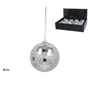 Top Dekorativ IBIZA SILVER, 8 cm