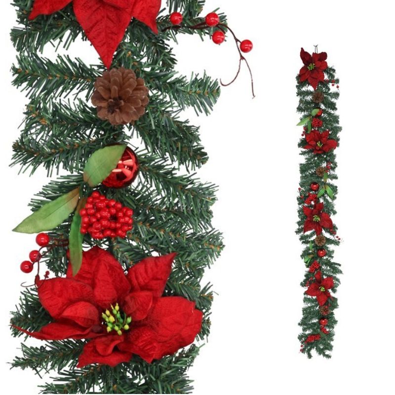 Shirit dekorues për Krishtlindje, 180cm