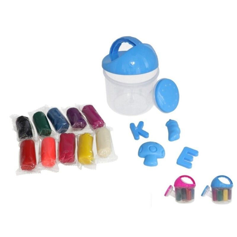 Set plastelina, 10 copë