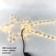Ndricues LED në forme komete