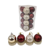 Set topa dekorativë Krishtlindjesh