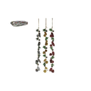 Zbukurime për Krishtlindje me pisha dhe zile