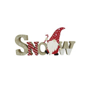 Aksesor dekorues me shkrim SNOW