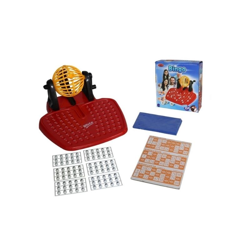Makineri BINGO për fëmijë, 90 fusha 48 karta