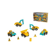 Set lodrash me traktorë dhe vinça