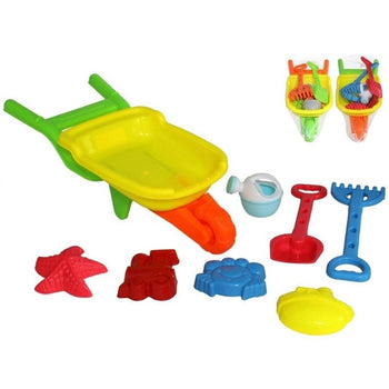 Set of beach toys for children