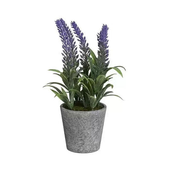 Vazo dekorative me lule artificiale LAVANDER