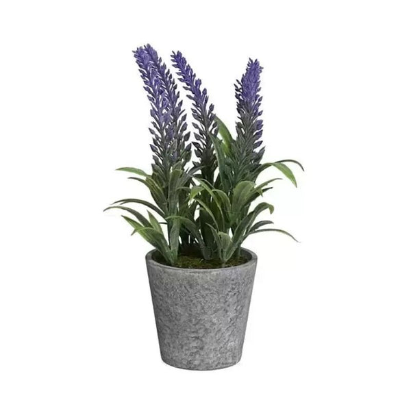 Vazo dekorative me lule artificiale LAVANDER