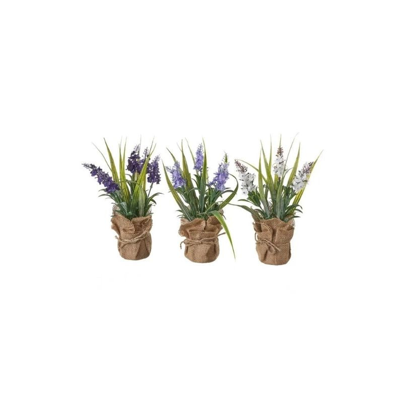 Vazo me lule artificiale LAVENDER
