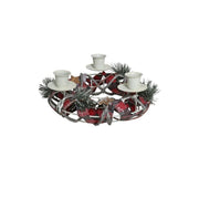 ﻿Mbajtëse qiriri me dekor kurore