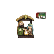 ﻿Shtëpi dekorative me lindjen e Krishtit