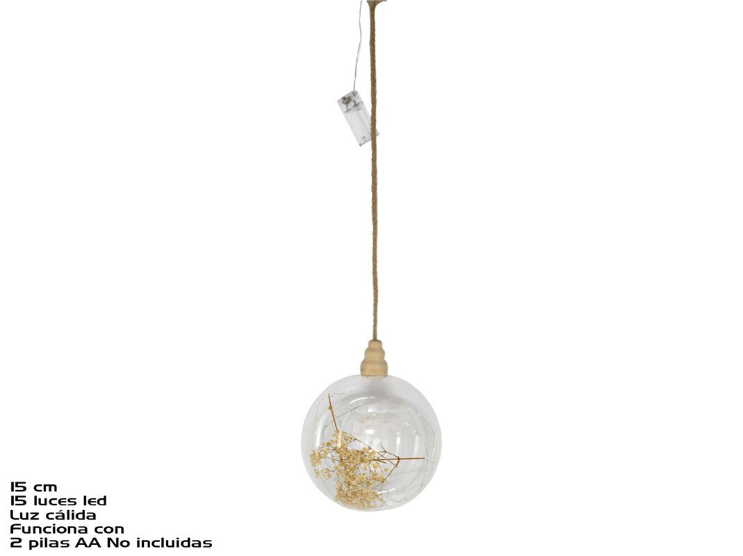 Top dekorues prej kristali, 15 cm