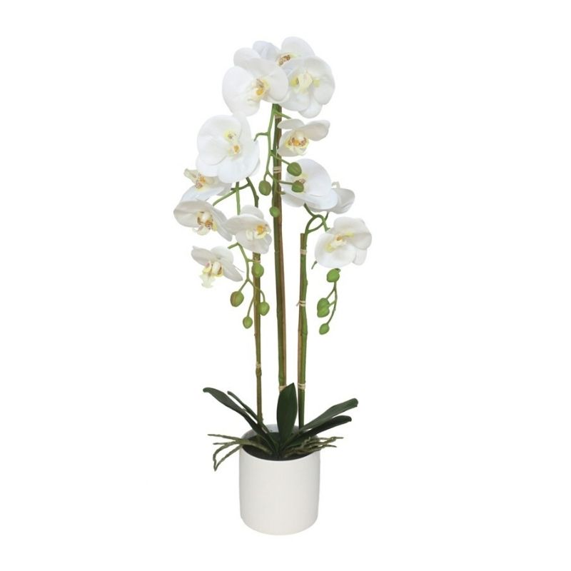 Vazo me lule artificiale ORCHIDS
