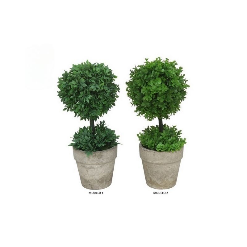 Vazo me lule artificiale BOXWOOD