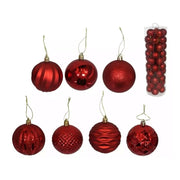 Set topa Krishtlindjesh RED, 50 copë