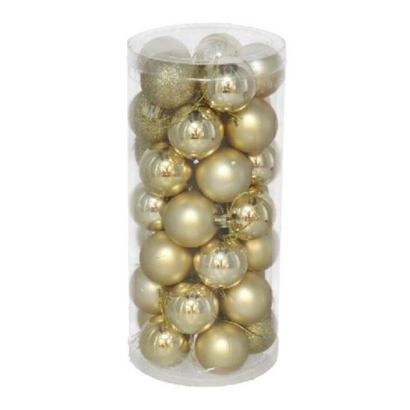 Set topa Krishtlindjesh GOLD, 35 copë