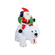 Arush polar + babagjysh me 12 drita LED, 200 cm