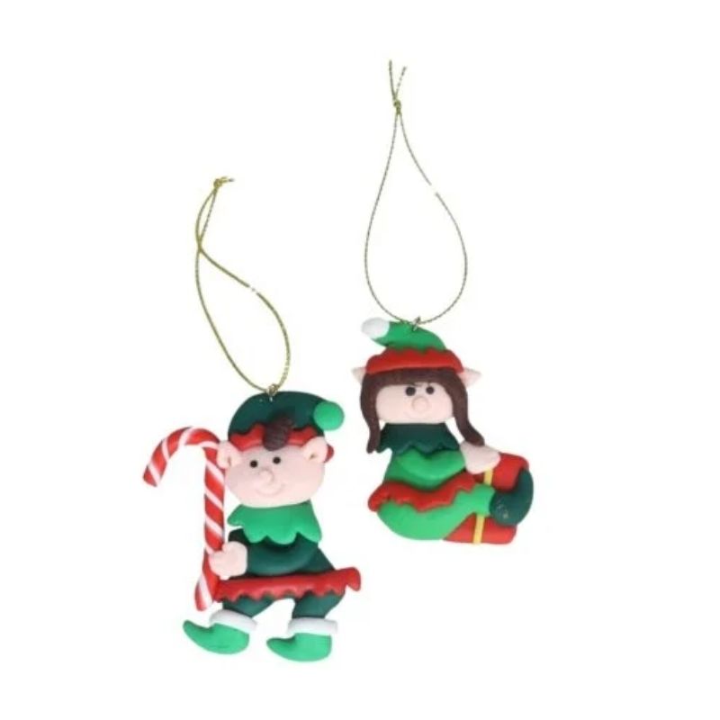 Elf dekorativ me varje 7,5 cm