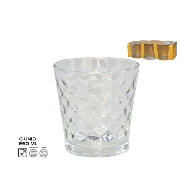 Set gota DIAMOND, 6 copë