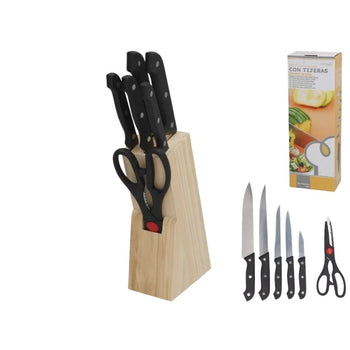 Set thika dhe gërshërë, 7 copë