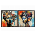 AFRICAN FRAME canvas