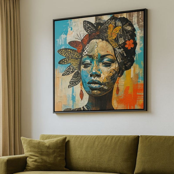 AFRICAN FRAME canvas