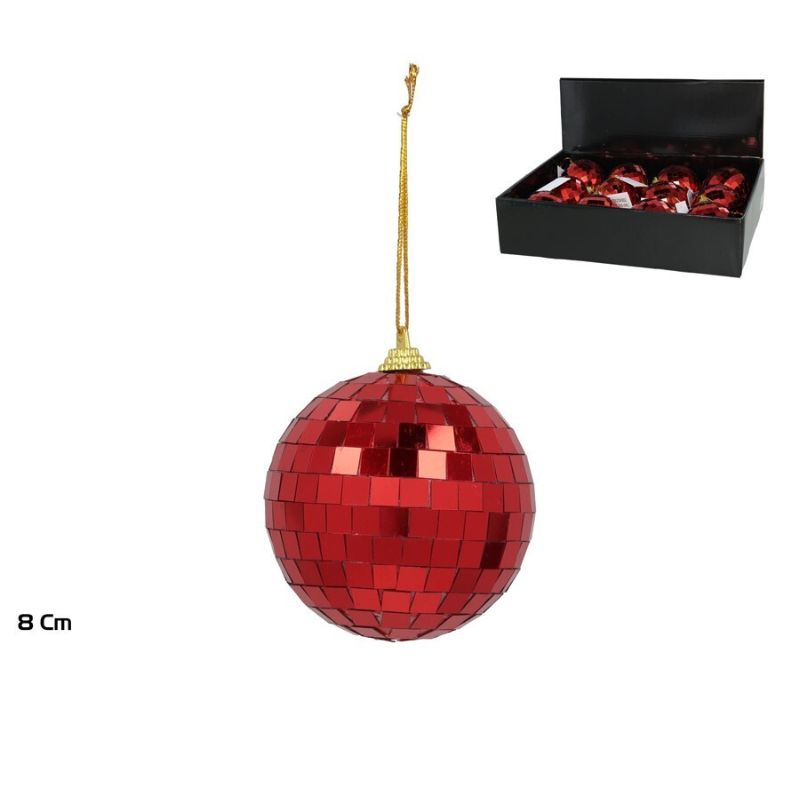 Top Dekorativ IBIZA RED 8cm