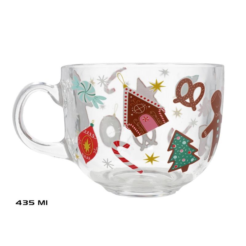 Filxhan me dekore festive , 435 ml