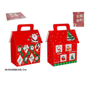 Kuti dekorative në formë shtëpie,28X14.5X35CM