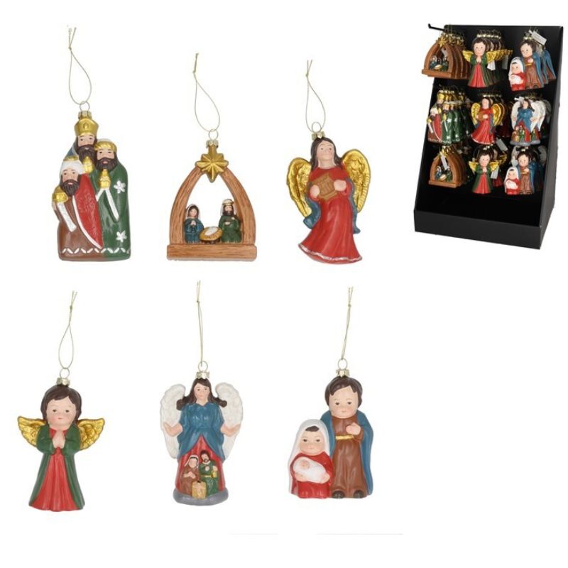 Dekor Krishtlindjesh 8x3.5x14.5 cm