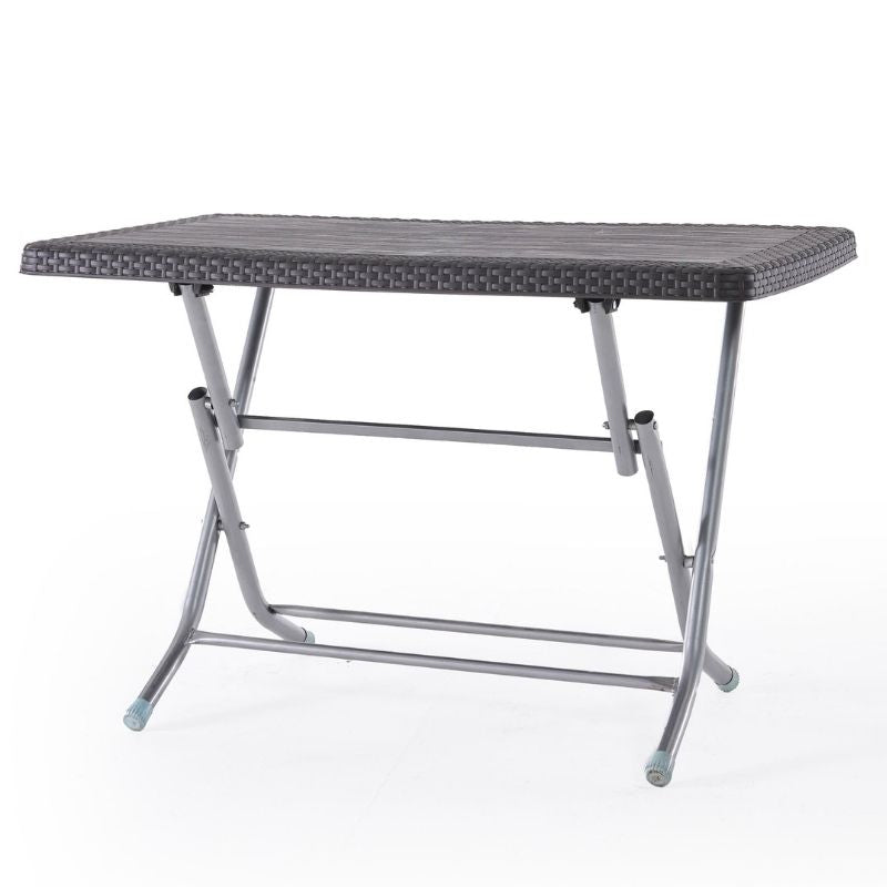 Tavolinë metalike RATTAN 70x120 cm