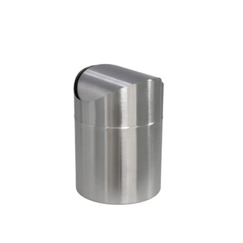 Stainless steel waste bin