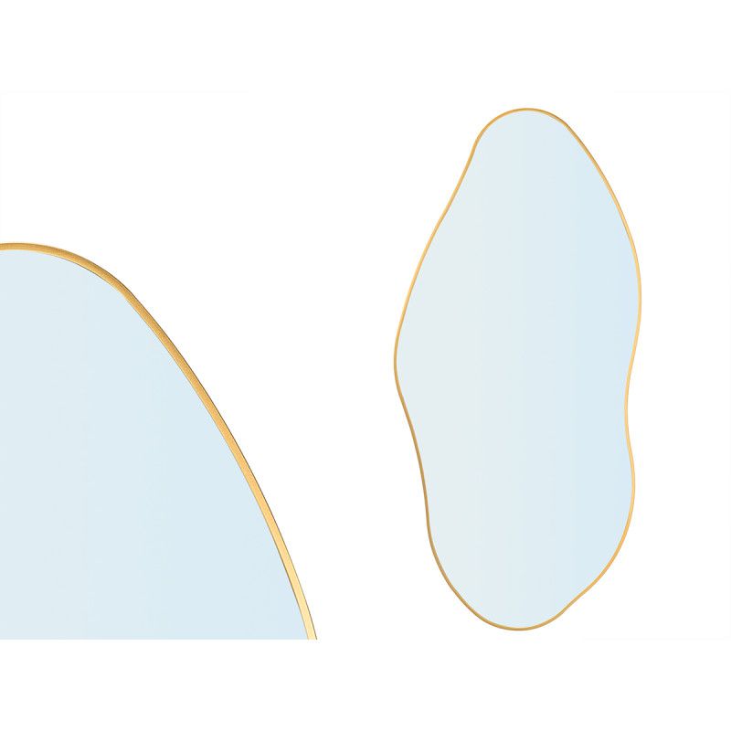 Pasqyrë në formë abstrakte GOLD