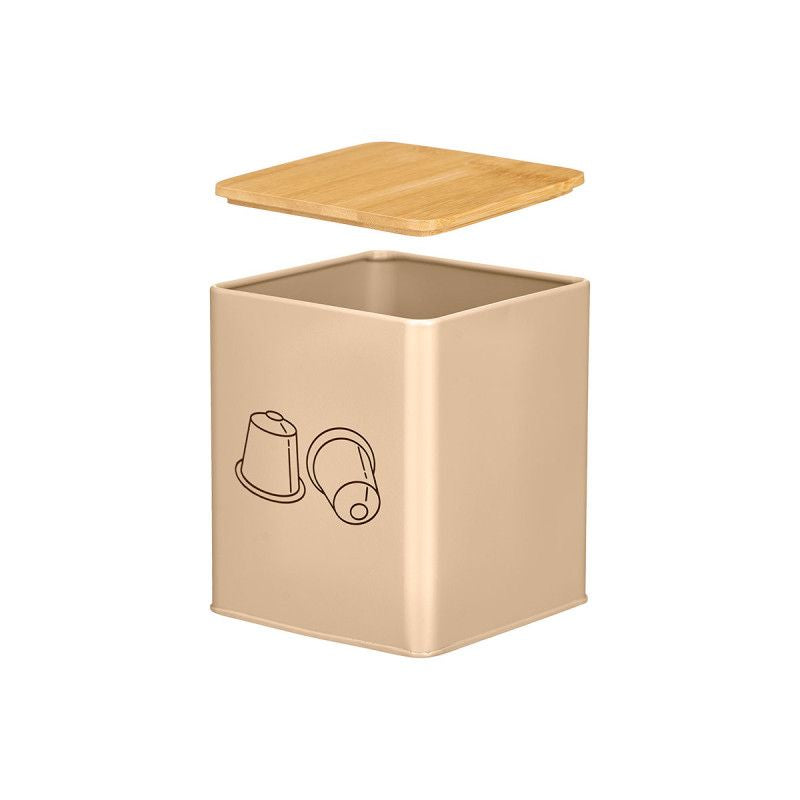 Kavanoz me kapak bamboo, Bezhë