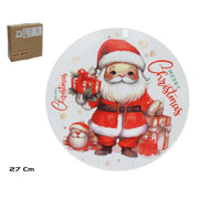 Pjatë qeramike SANTA CLAUS ,27 CM